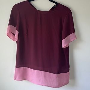 Cute two toned top